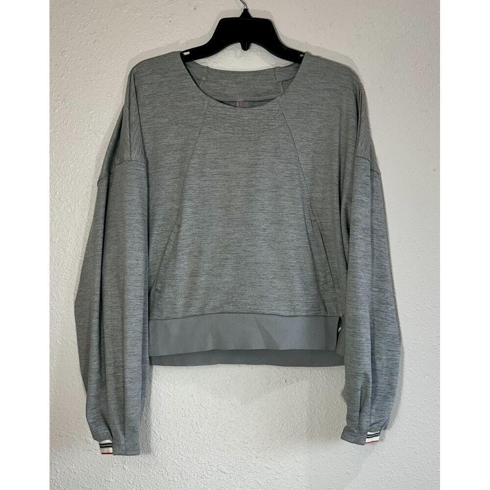 Free People Gray Sweatshirt NWOT Size M